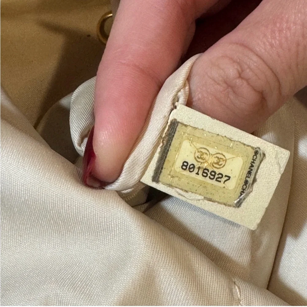 Authentic Chanel Vintage Travel Line Pink Tote - Picture 6 of 11